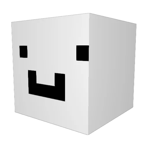 ItzMeRizzy Minecraft avatar head, 3D render