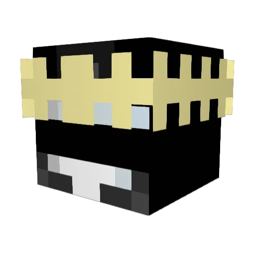 ItzMrquack Minecraft avatar head, 3D render