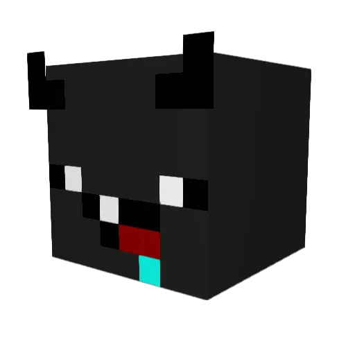 ItzNico270 Minecraft avatar head, 3D render
