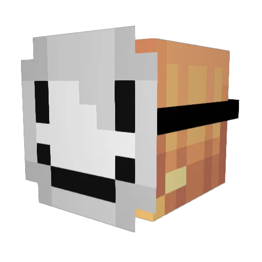 ItzNot_Kobe Minecraft avatar head, 3D render