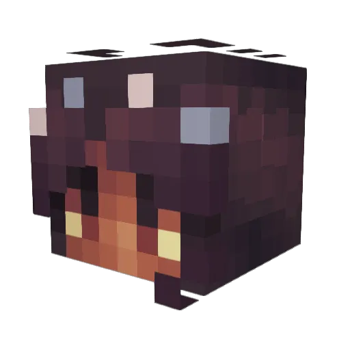 ItzOrea Minecraft avatar head, 3D render