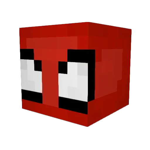 ItzPapita Minecraft avatar head, 3D render