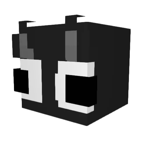 ItzPepi_ Minecraft avatar head, 3D render