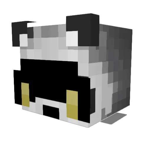 ItzPepijn Minecraft avatar head, 3D render