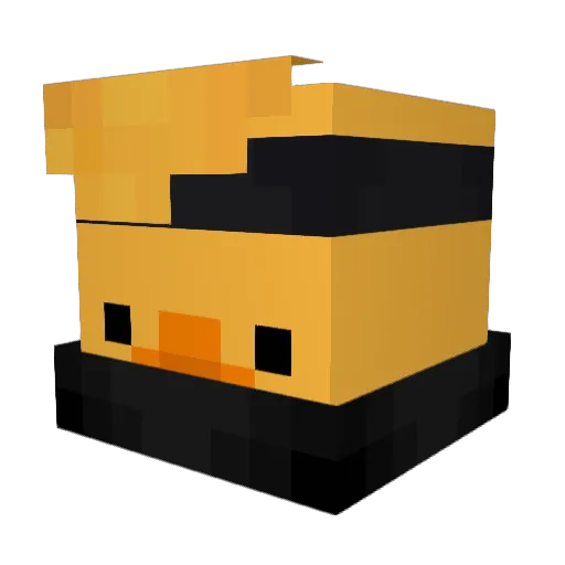 ItzPerfect_ Minecraft avatar head, 3D render