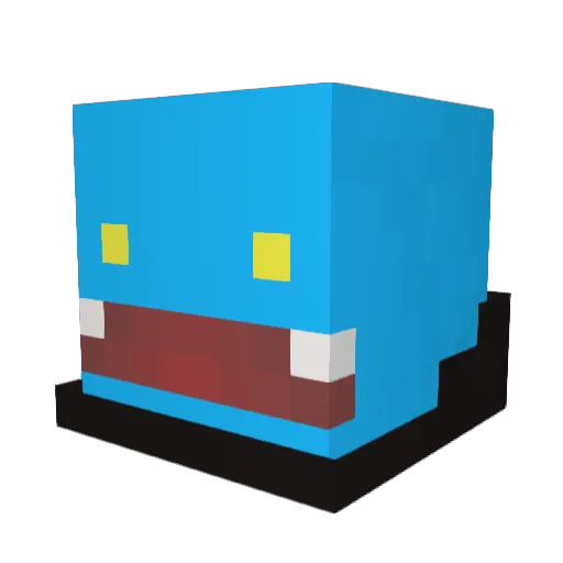 ItzPhIL1pp Minecraft avatar head, 3D render