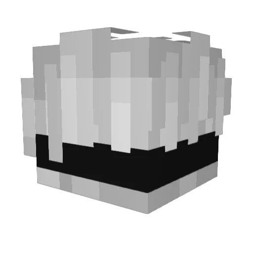 ItzPrism_ Minecraft avatar head, 3D render