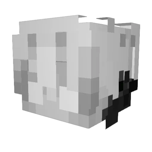 ItzRealAhmad Minecraft avatar head, 3D render