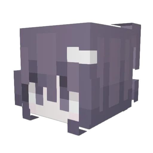 ItzRealDiddy Minecraft avatar head, 3D render