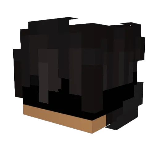 ItzRealMik Minecraft avatar head, 3D render