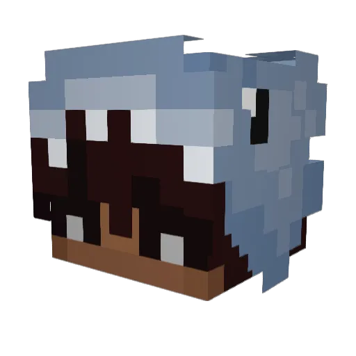 ItzRealNoxx Minecraft avatar head, 3D render