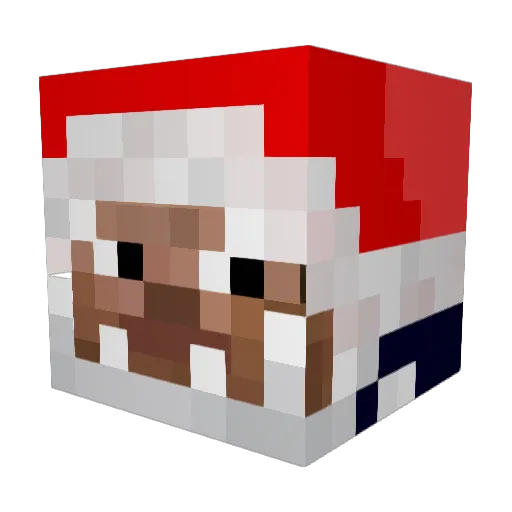 ItzRealinfinite Minecraft avatar head, 3D render
