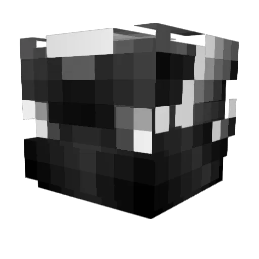 ItzReality Minecraft avatar head, 3D render