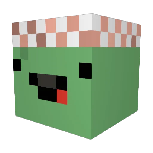 ItzReaper_ Minecraft avatar head, 3D render