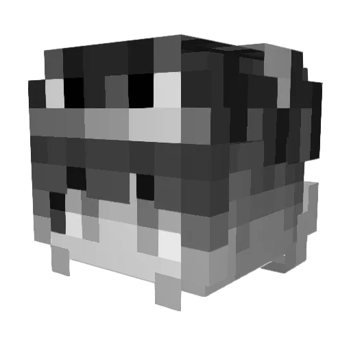 ItzReatMe Minecraft avatar head, 3D render