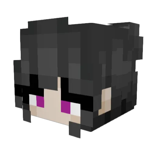 ItzRelixz Minecraft avatar head, 3D render