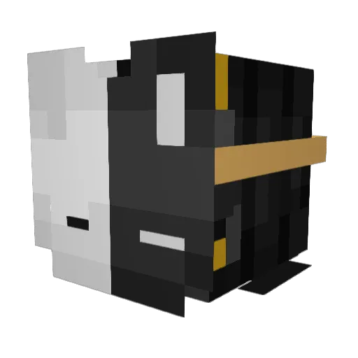 ItzRemy Minecraft avatar head, 3D render