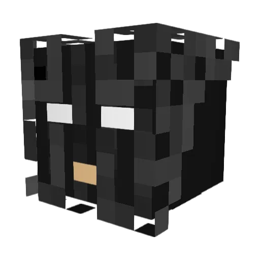 ItzRockles Minecraft avatar head, 3D render
