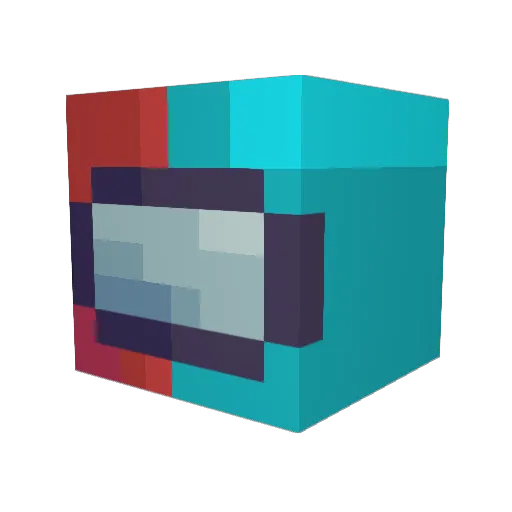 ItzSA_ Minecraft avatar head, 3D render