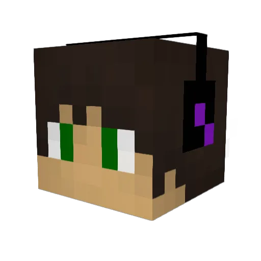 ItzSCYTH3 Minecraft avatar head, 3D render