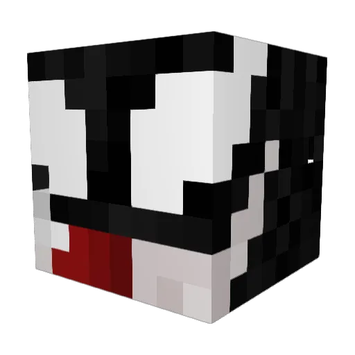 ItzSPOiderMON Minecraft avatar head, 3D render