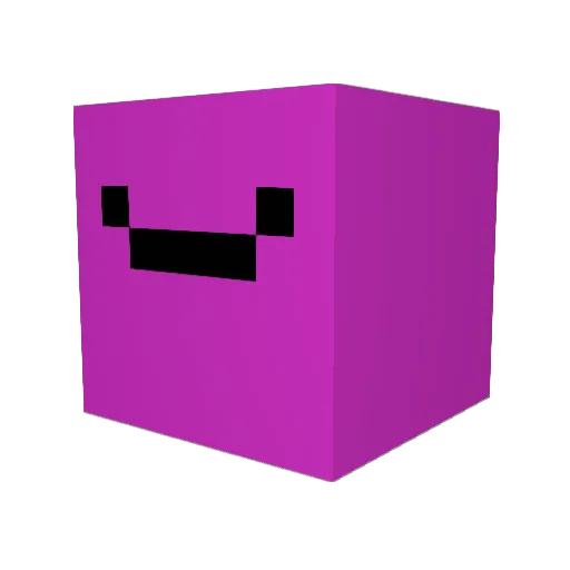 ItzSharkyz Minecraft avatar head, 3D render
