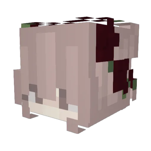 ItzShifaV2 Minecraft avatar head, 3D render