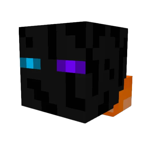ItzSinatra Minecraft avatar head, 3D render