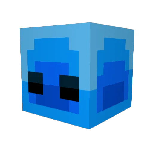 Minecraft-Avatar von ItzSlimebqll: Kopf als 3D-Render
