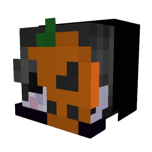 ItzSn1pe Minecraft avatar head, 3D render