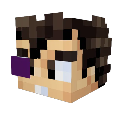 ItzSoJover____81 Minecraft avatar head, 3D render