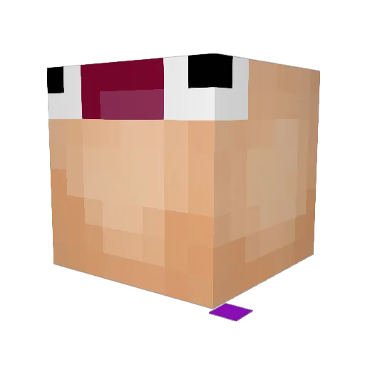 ItzSomeone Minecraft avatar head, 3D render