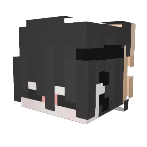 ItzStitchMC Minecraft avatar head, 3D render