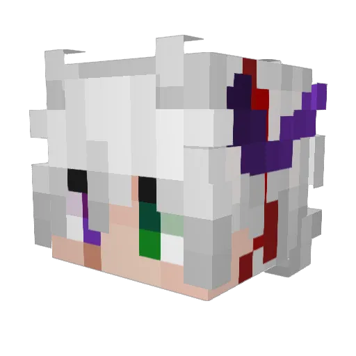 ItzSubz_ Minecraft avatar head, 3D render