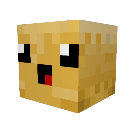 ItzThaBear Minecraft avatar head, 3D render