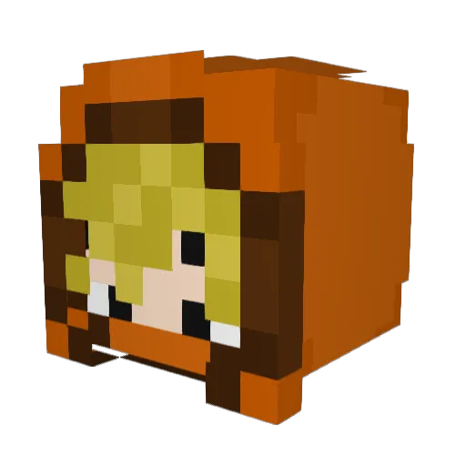 ItzTheJesse Minecraft avatar head, 3D render