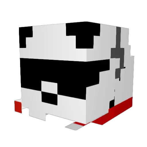 ItzTidal Minecraft avatar head, 3D render
