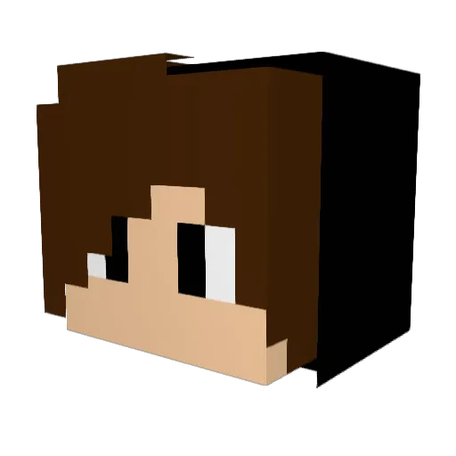 ItzTrai Minecraft avatar head, 3D render