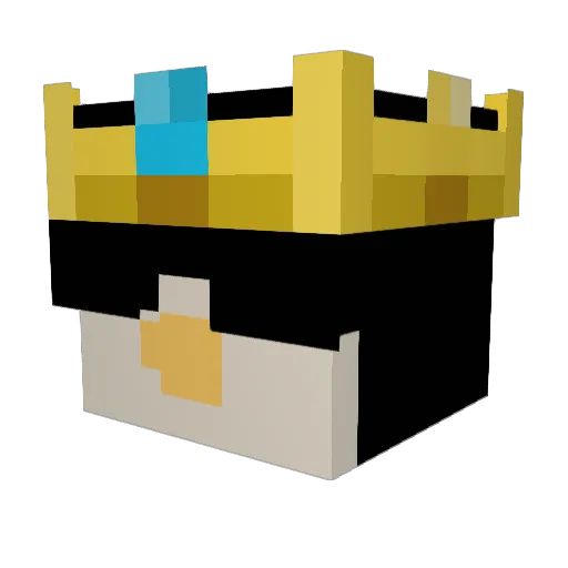 ItzTrym Minecraft avatar head, 3D render