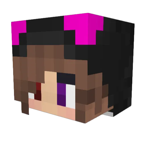 ItzV3ntox Minecraft avatar head, 3D render