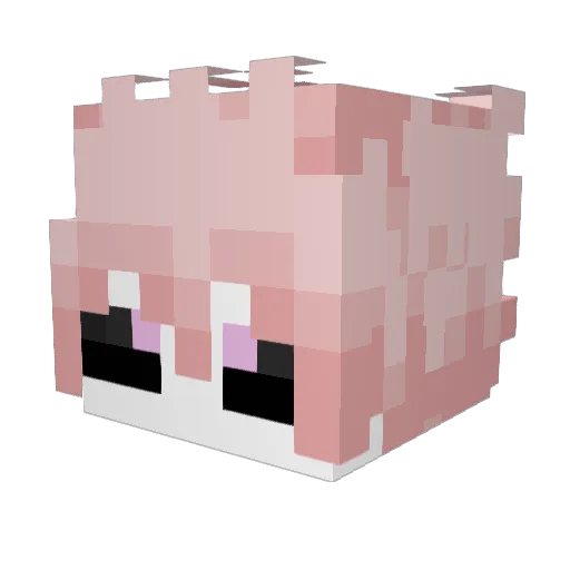ItzVex Minecraft avatar head, 3D render