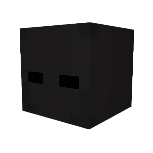 ItzVoid69 Minecraft avatar head, 3D render