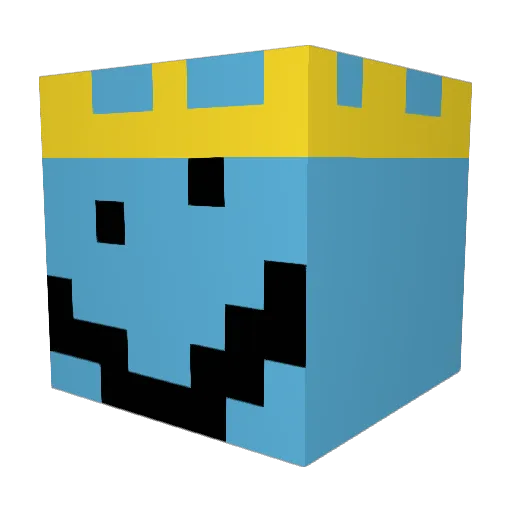 ItzWasup27 Minecraft avatar head, 3D render