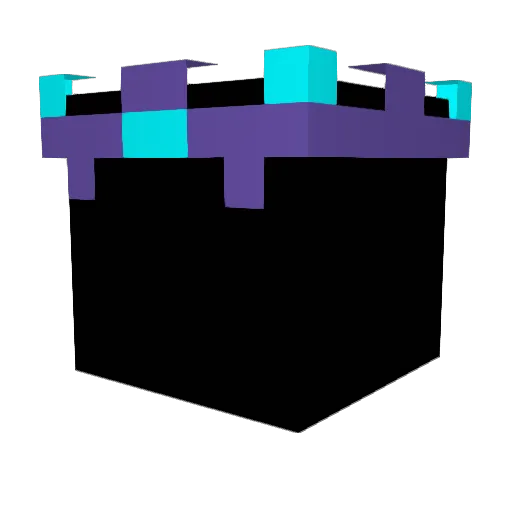 ItzXendore Minecraft avatar head, 3D render
