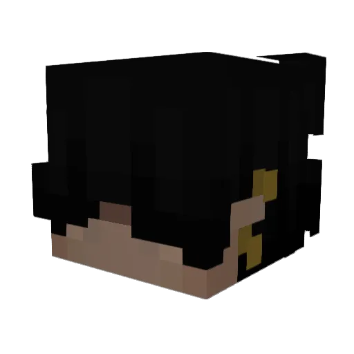 ItzXenyy Minecraft avatar head, 3D render