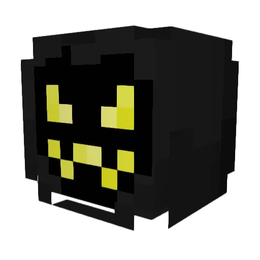 ItzYafoux_ Minecraft avatar head, 3D render