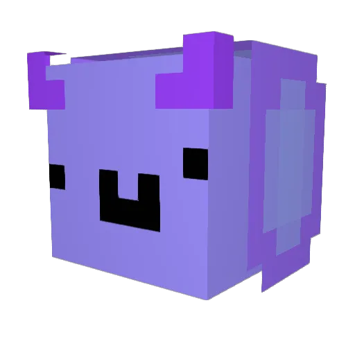 ItzYork Minecraft avatar head, 3D render