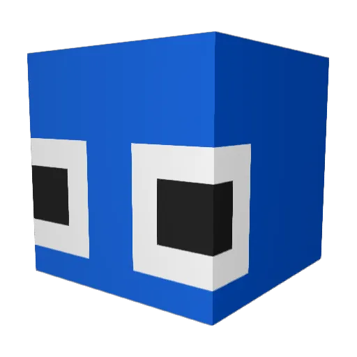 ItzZevroMc Minecraft avatar head, 3D render