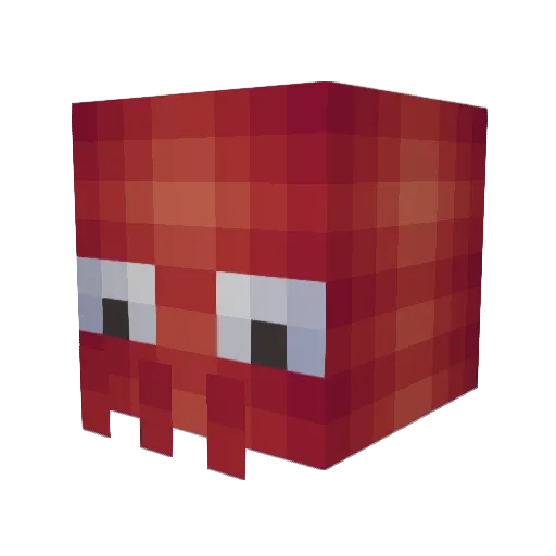 ItzZoidberg Minecraft avatar head, 3D render