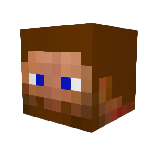 Itz_Addy Minecraft avatar head, 3D render